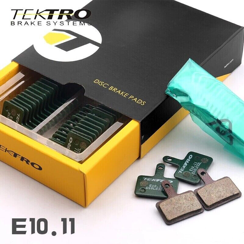 2 Pair Tektro E10.11 Metal Ceramic Disc Brake Pads Auriga Draco Orion Bike US - Fresh Stock Dated February 2026