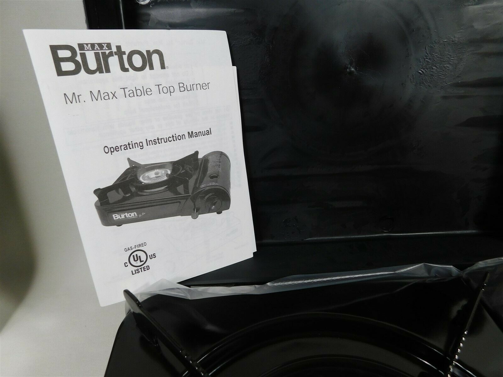 Max Burton Portable Mr. Max Burner Butane Table Top Stove 10,000 BTU NEW in BOX - Fresh Stock Dated December 2025