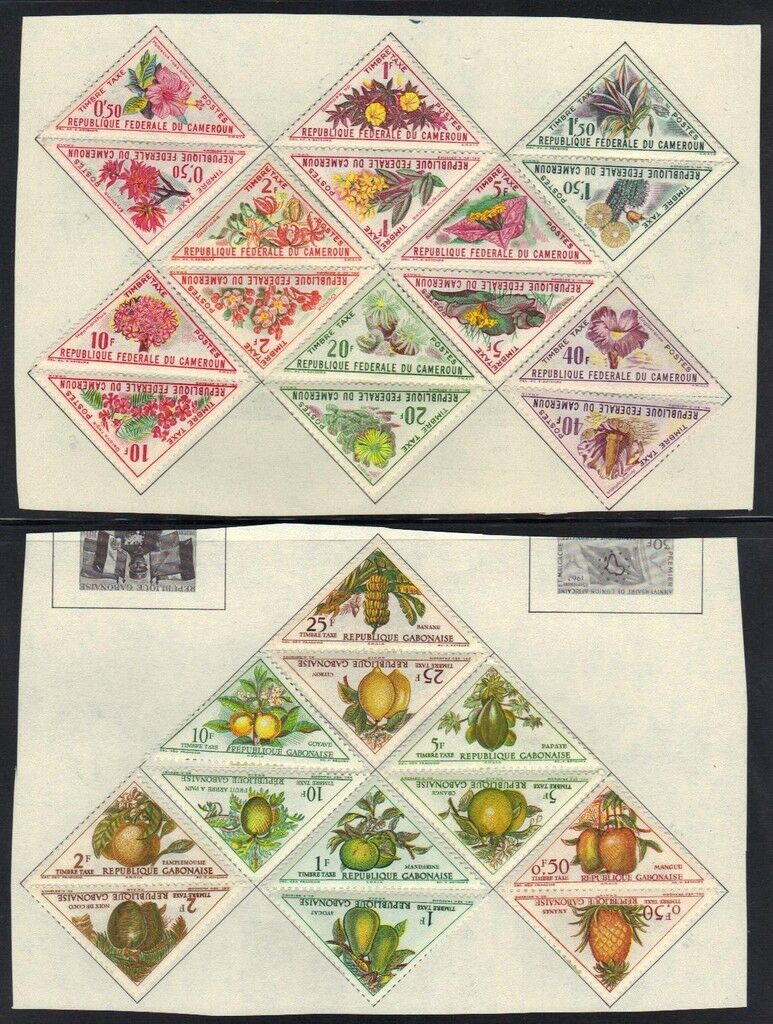 AFRICA SIERRA LEONE BURUNDI CAMEROON CABIN BHUTAN TOPICALS 1960 FRUITS FLOWERS & - Fresh Stock Dated December 2025