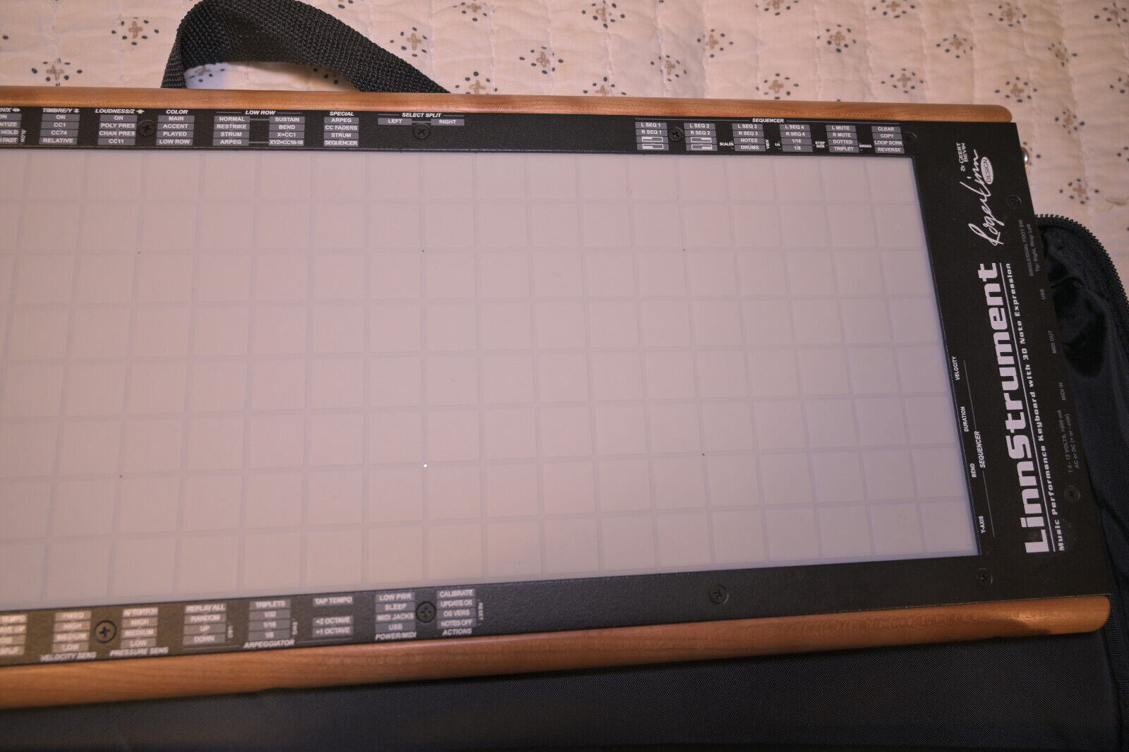 LinnStrument, 200 Pads, Music, Expressive MIDI, Tune like Violin or Guitar - Fresh Stock Dated February 2026