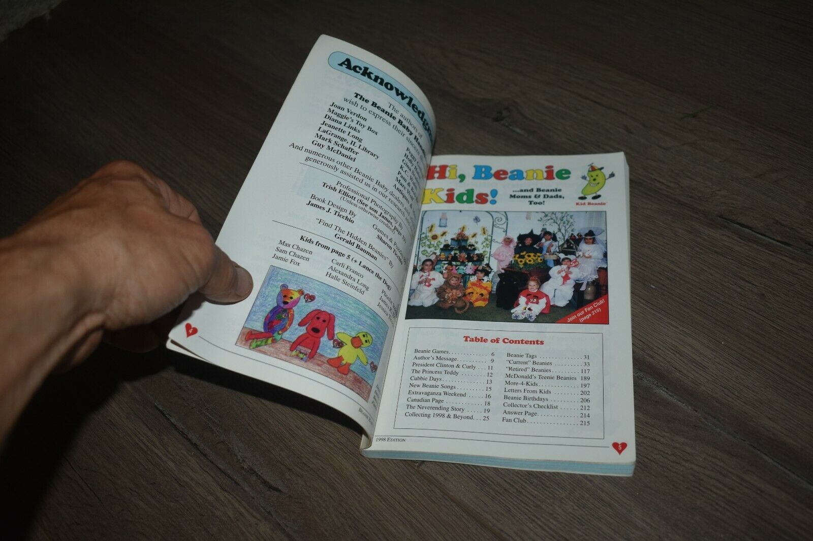 The Beanie Baby Handbook by Les & Sue Fox 1998 - Fresh Stock Dated December 2025