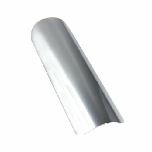 1X Chrome-plated Motorcycle Exhaust Pipe Heat Shield Cover Guard & 51-70mm Clamp - Fresh Stock Dated February 2026