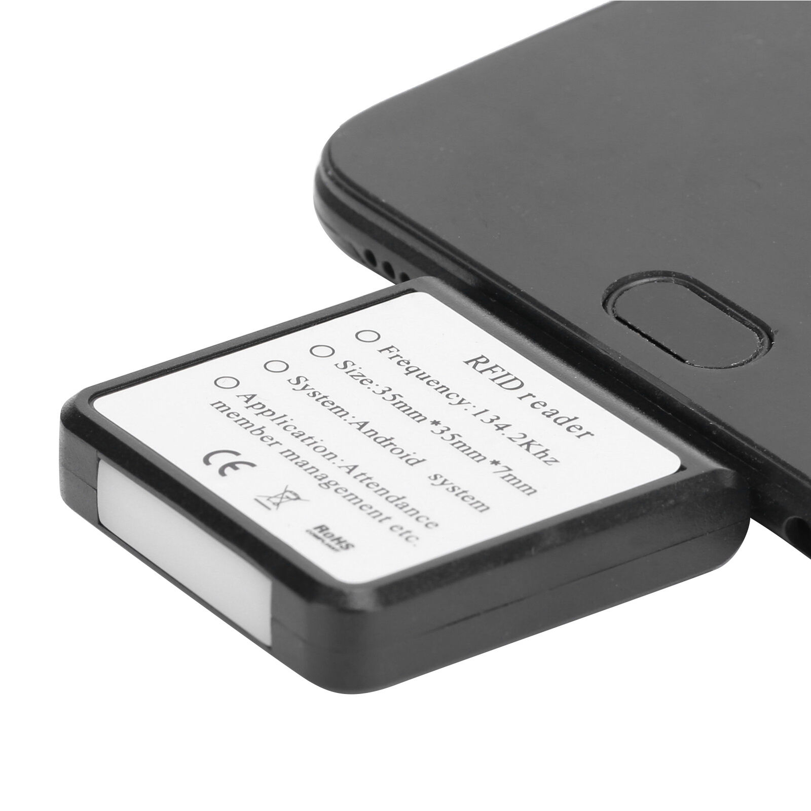 (Black Pisa Leaning Tower Type)Jacksing Mobile ID Reader Portable Plug And - Fresh Stock Dated February 2026