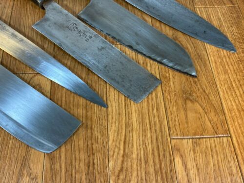 Japanese Chef's Kitchen Knife Set 5 Piece NAKIRI YANAGIBA SANTOKU Japan UK237 - Fresh Stock Dated December 2025