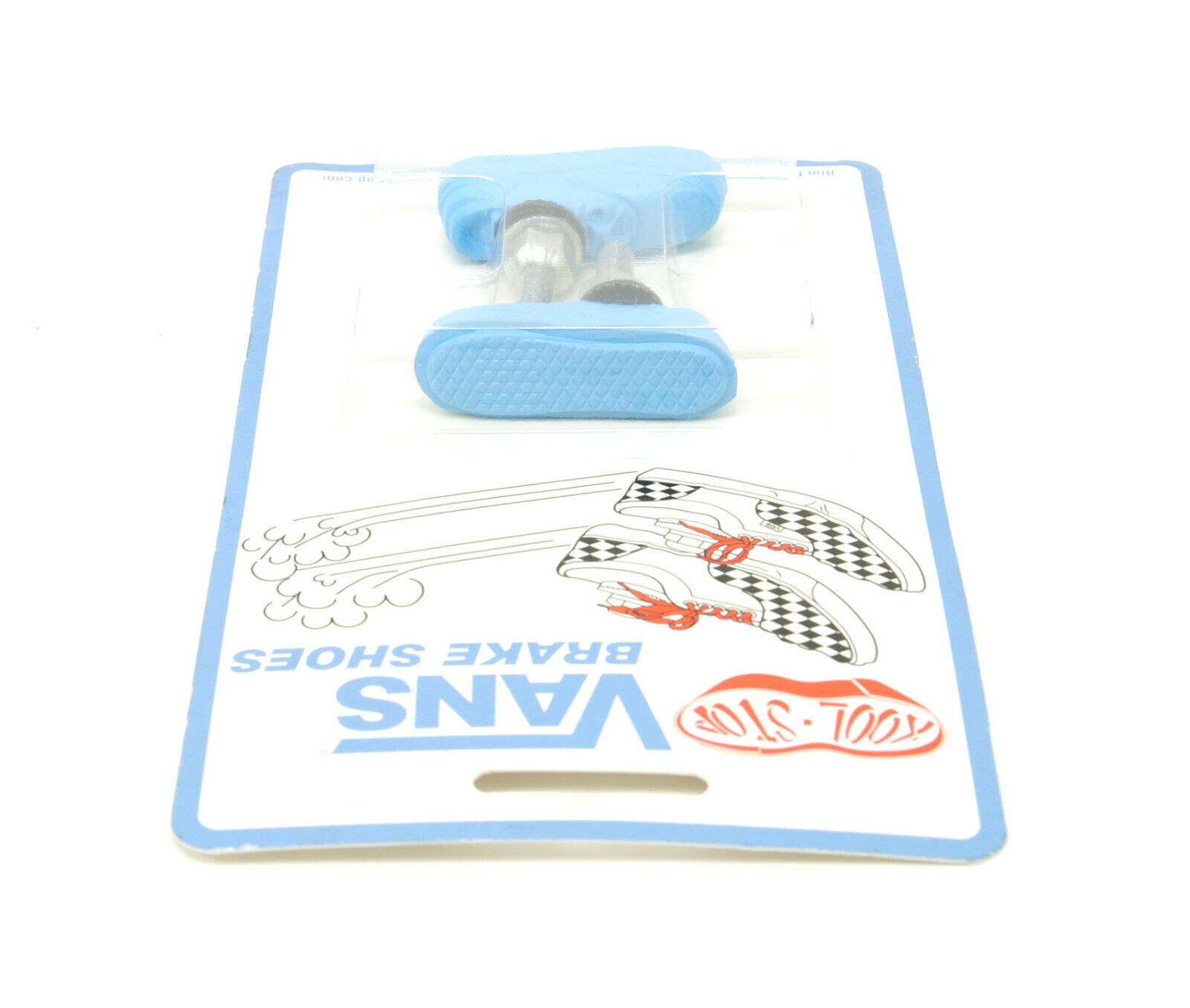 Kool Stop bicycle bike Vans BMX THREADED brake pads BABY BLUE *MADE IN USA* - Fresh Stock Dated February 2026