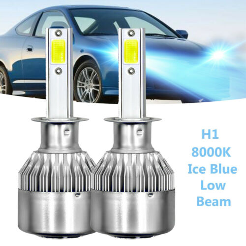 Ice Blue H1 LED Headlight Bulb High/Low Beam 110W C6 For YAMAHA YZF-R1 2004-2005 - Fresh Stock Dated February 2026