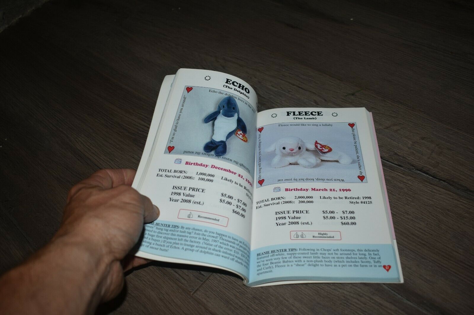 The Beanie Baby Handbook by Les & Sue Fox 1998 - Fresh Stock Dated December 2025