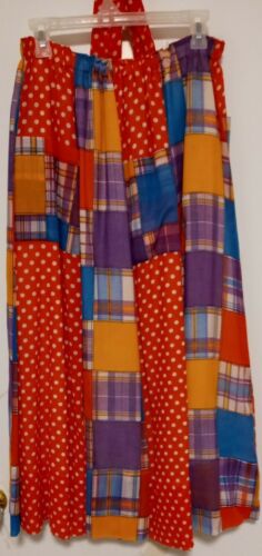 Chessa Davis Vintage 70s Maxi Artist Patch Quilt Boho Skirt Size Medium - Large - Fresh Stock Dated February 2026