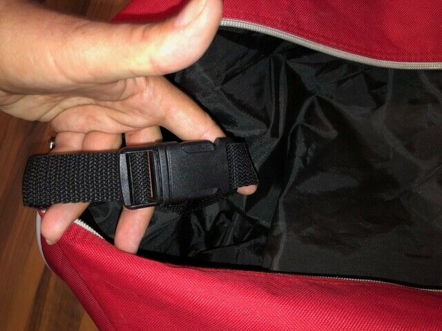RED AMIGO HORSEWARE BRIDLE BAG OR TAIL EXTENSION HEAVY CORDURA NYLON - Fresh Stock Dated December 2025