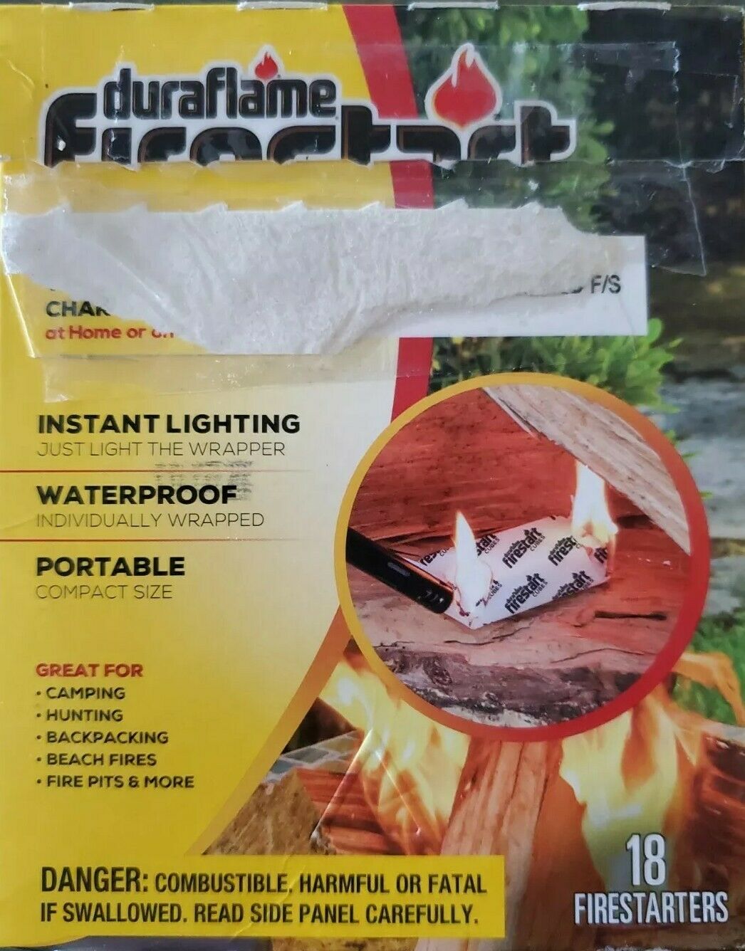 Duraflame Firestart Cubes 18 Pack,Fire Power for Grills, Smokers, Charcoal, Wood - Fresh Stock Dated December 2025