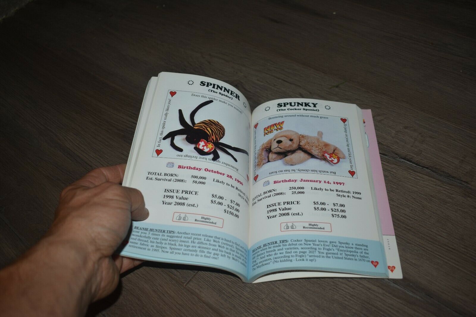 The Beanie Baby Handbook by Les & Sue Fox 1998 - Fresh Stock Dated December 2025