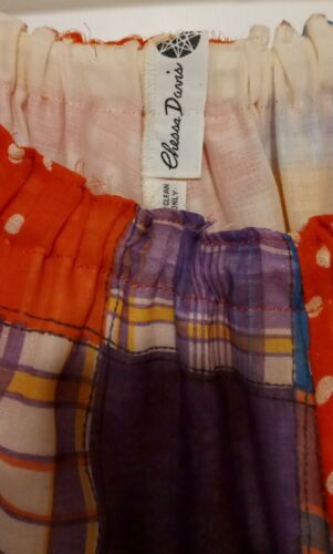 Chessa Davis Vintage 70s Maxi Artist Patch Quilt Boho Skirt Size Medium - Large - Fresh Stock Dated February 2026