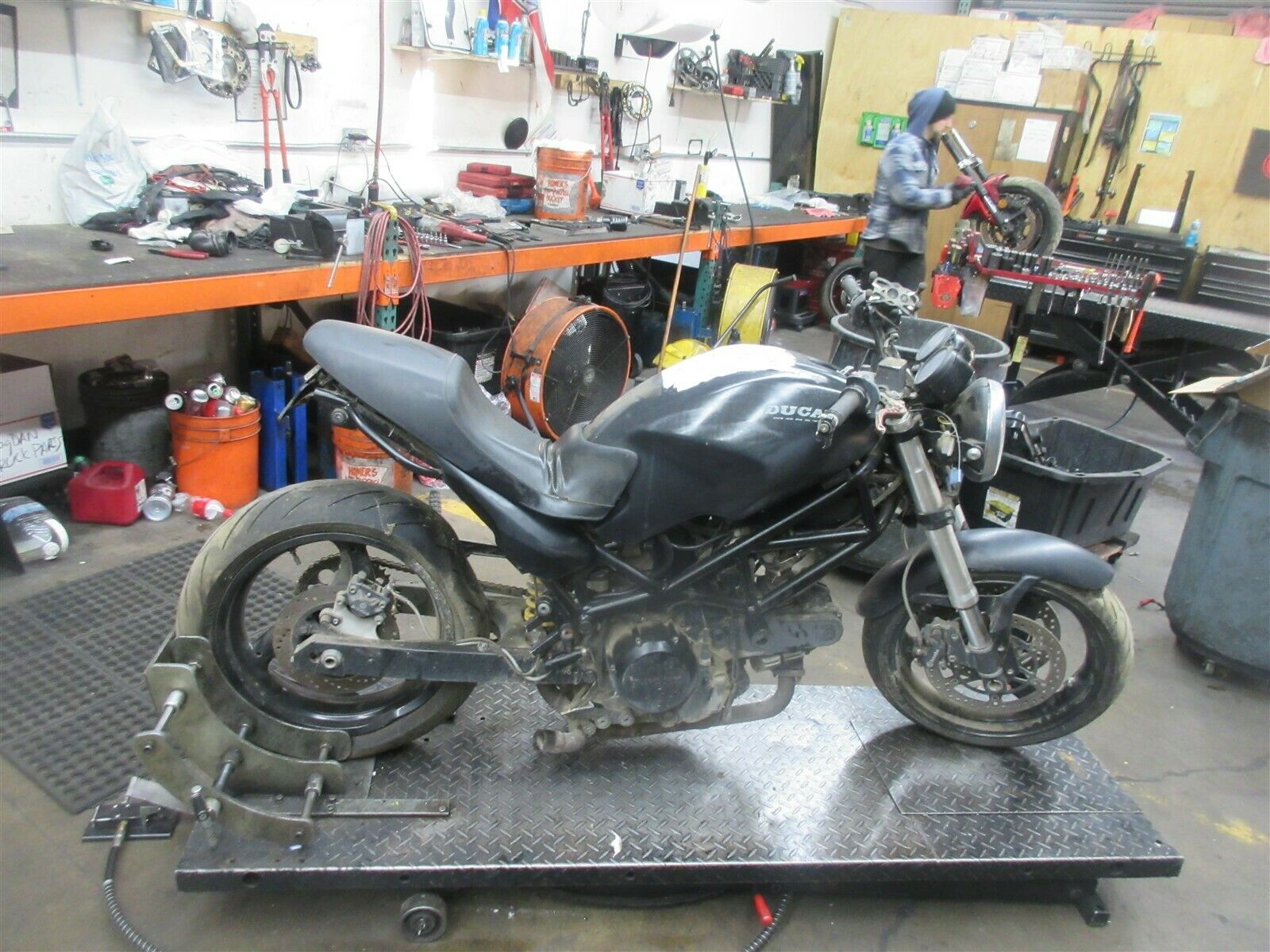 2008 07-08 Ducati Monster 695 Rear Cylinder Barrel Jug Piston Motor Engine OEM - Fresh Stock Dated February 2026