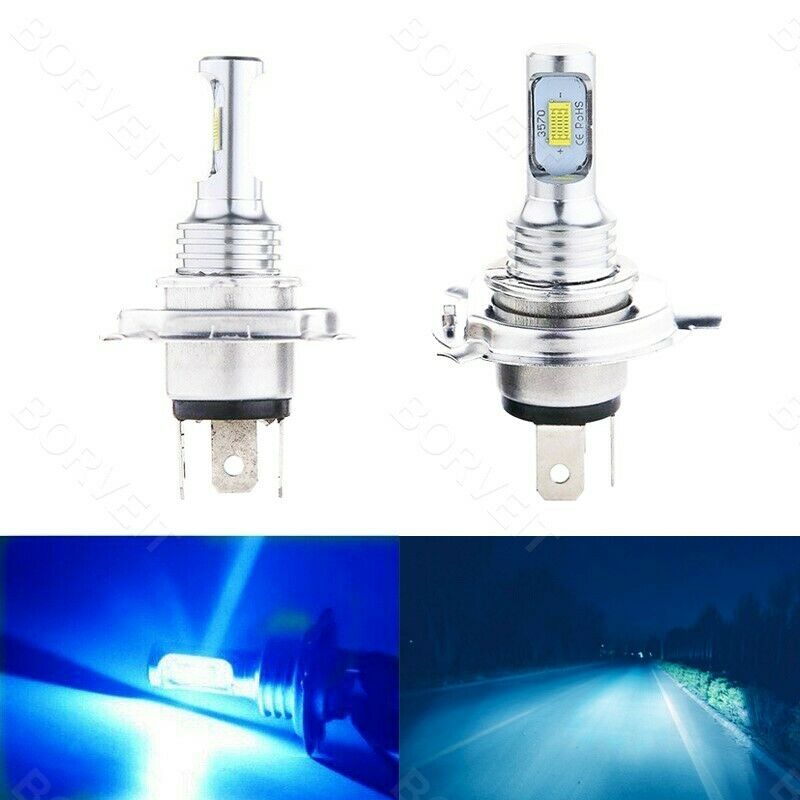Headlight For Yamaha FJR1300AE 05-09 FZ09 14-16 FZ6R 09-17 H4 LED Ice blue 80W - Fresh Stock Dated February 2026