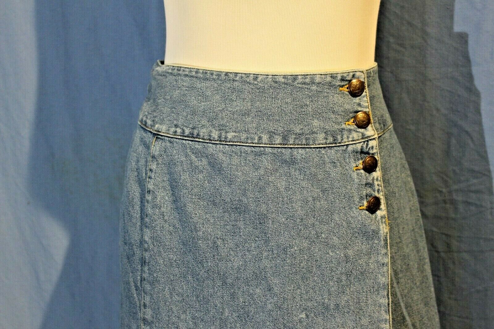 Ruff Hewn, 16, Vintage Denim Wrap Skirt   Cute and Comfy - Fresh Stock Dated December 2025