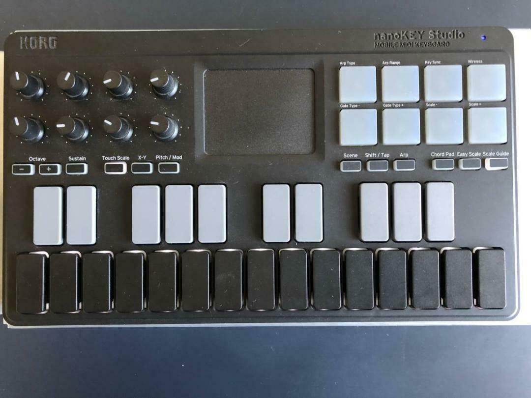 Korg nanoKEY Studio Mobile Bluetooth USB Midi Keyboard Controller Used F/S Japan - Fresh Stock Dated February 2026