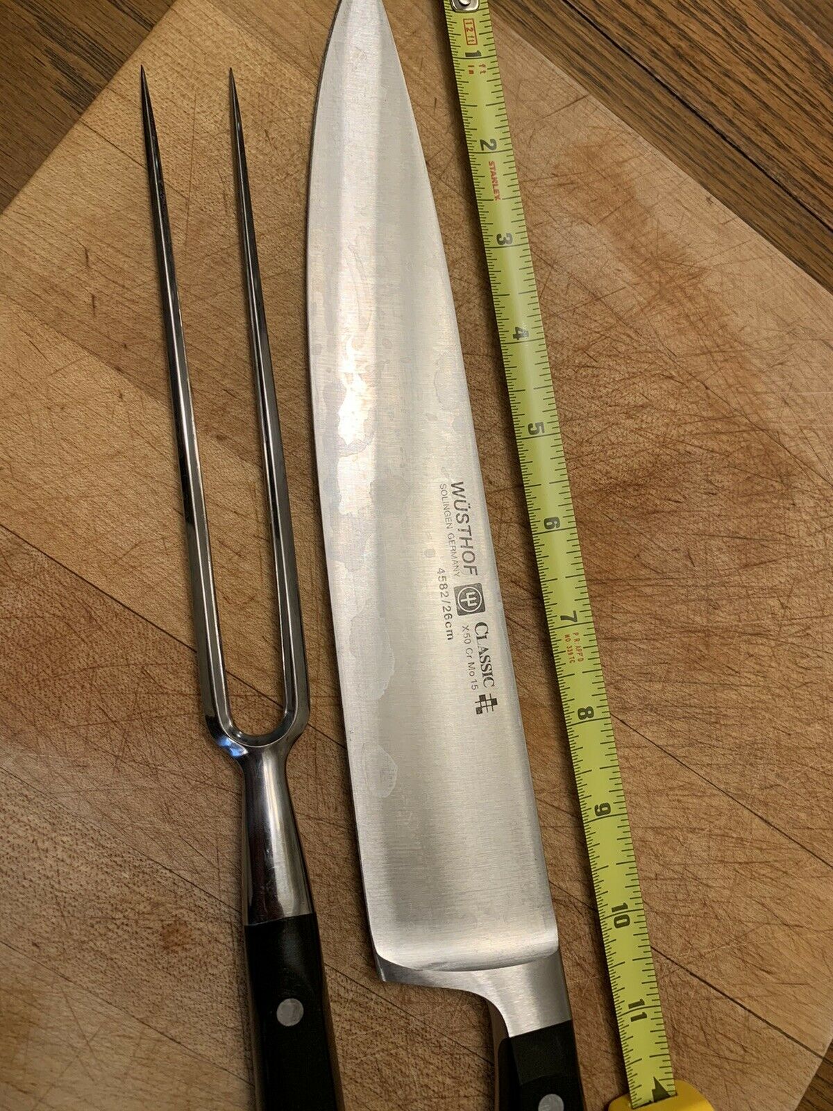 Wustof cooks carving set - Fresh Stock Dated December 2025