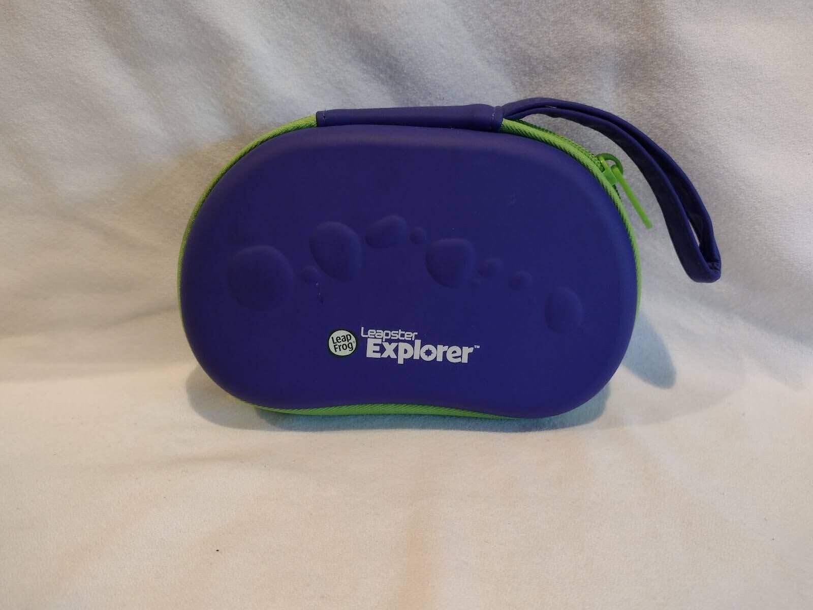 Leapfrog Leapster Explorer Carrying Case Green/Purple With USB Cord for Computer - Fresh Stock Dated February 2026