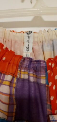 Chessa Davis Vintage 70s Maxi Artist Patch Quilt Boho Skirt Size Medium - Large - Fresh Stock Dated February 2026