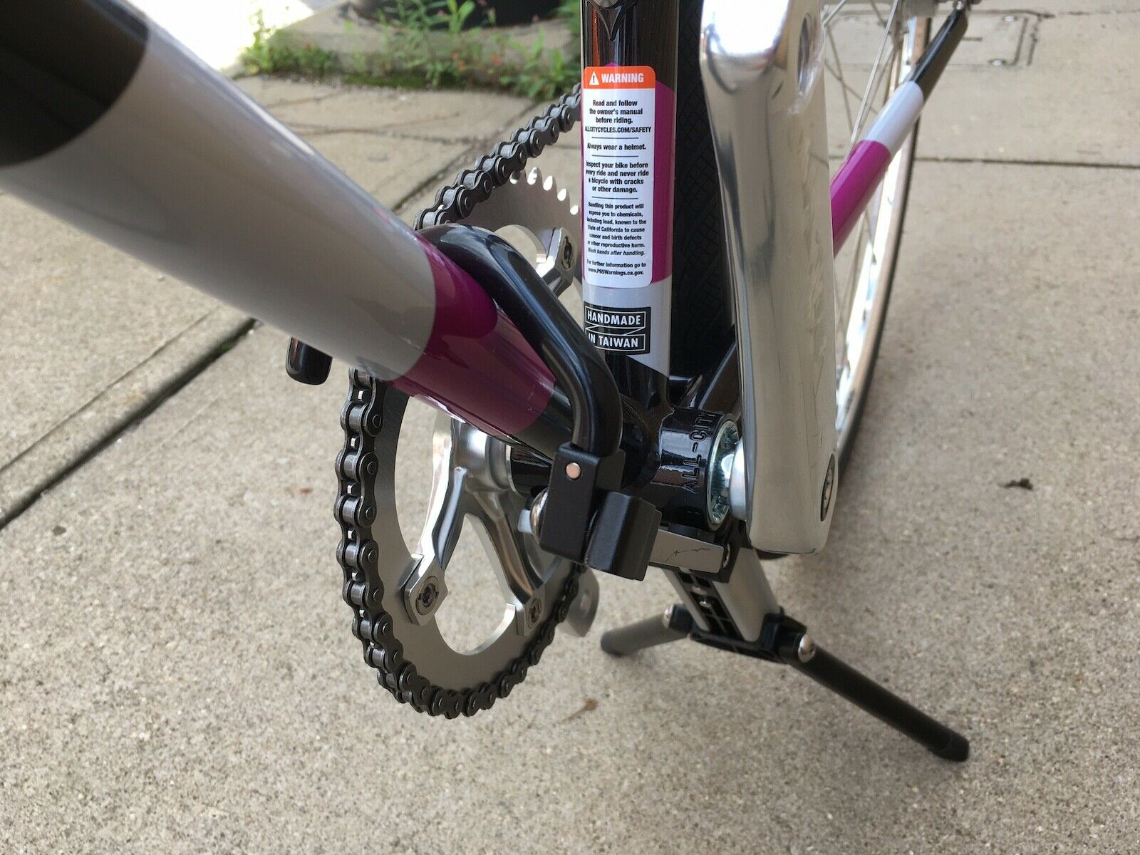 All City Big Block Demo/New Midnight/Frost/Violet 52 cm - Fresh Stock Dated December 2025