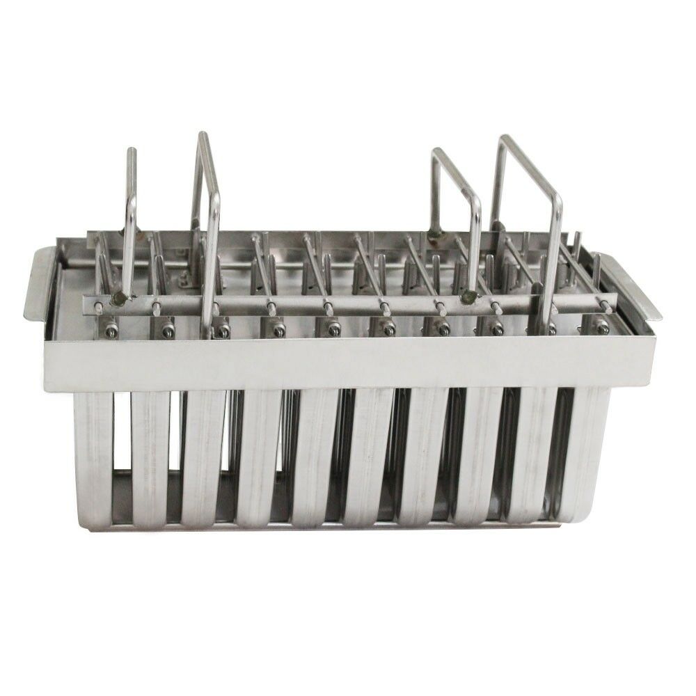 20pcs Stainless Steel Molds Mold Ice Pop Lolly Popsicle Ice Cream Stick Holder - Fresh Stock Dated December 2025