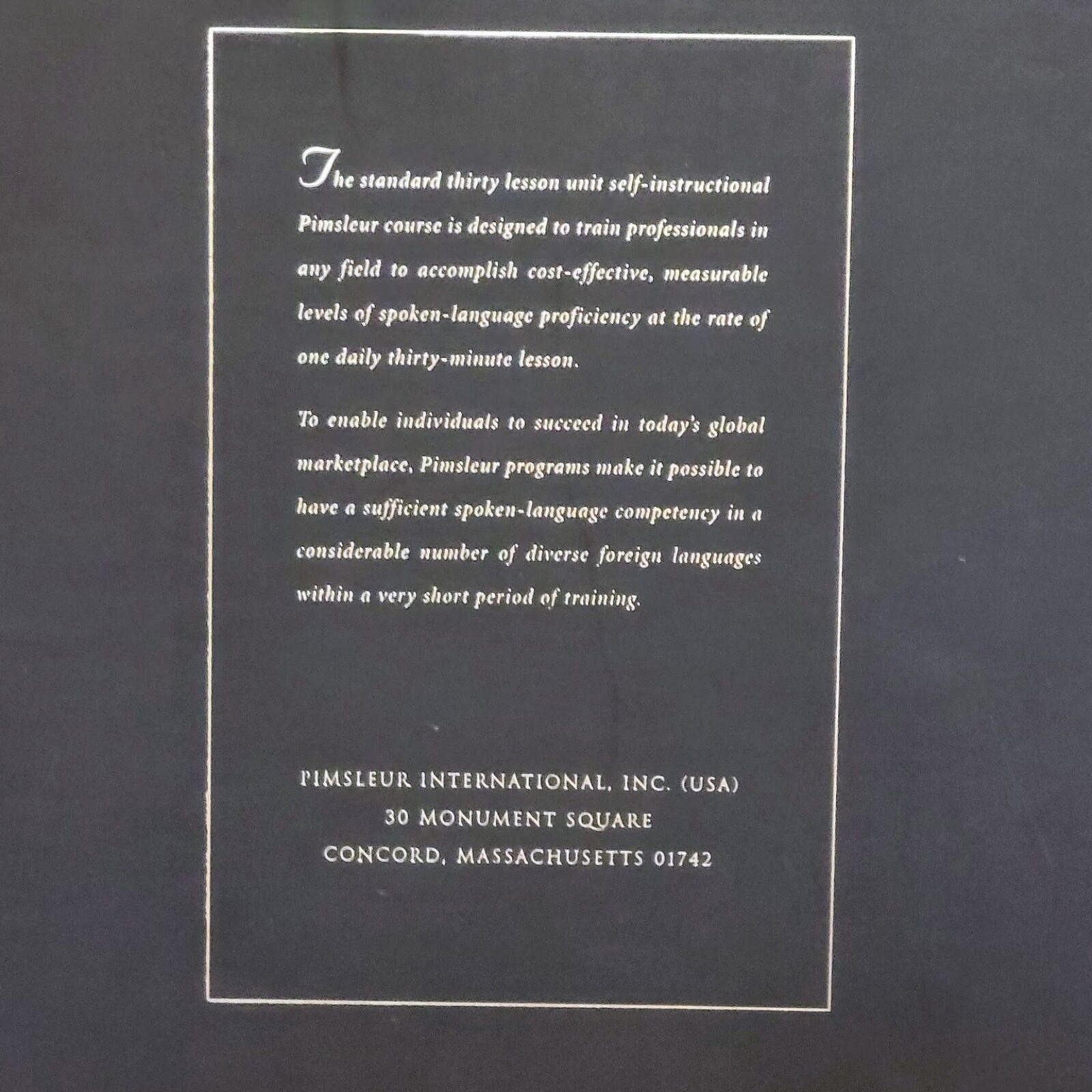 Vintage Pimsleur Russian II Language Corse Program 1996 Audio Cassettes. 16 Tape - Fresh Stock Dated February 2026