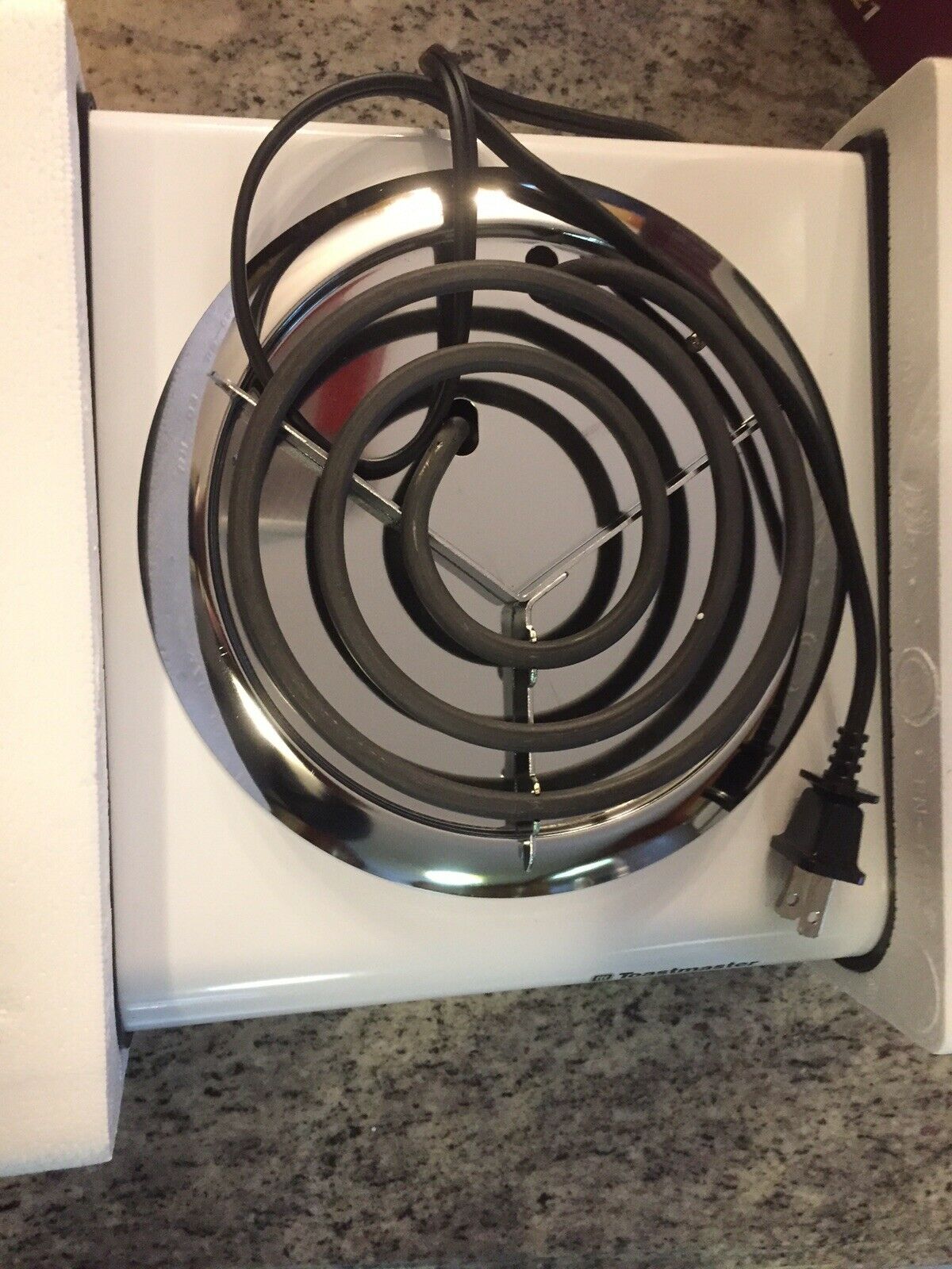 Toastmaster Electric Buffet Range Space Saving Design Model 6421 New - Fresh Stock Dated February 2026