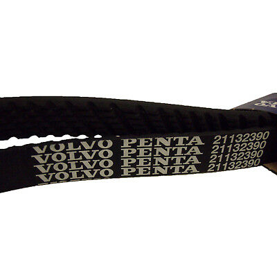 Volvo Penta Alternator Pulley Serpentine V Belt New OEM 4.3L,5.0L,5.7L  21132390 - Fresh Stock Dated February 2026