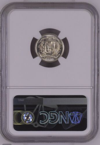 Dominican Republic 1961 10 Cent MS65 Silver Coin NGC - Fresh Stock Dated February 2026