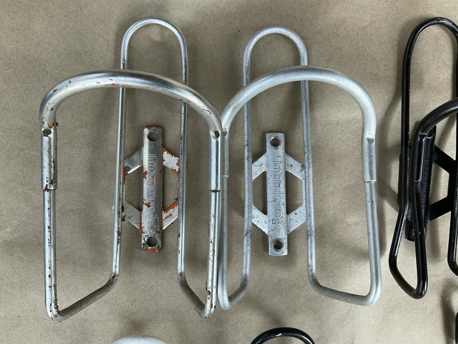 Blackburn Water Bottle Cage Lot Aluminum Vintage Road/Mountain Bike 80s - Fresh Stock Dated December 2025