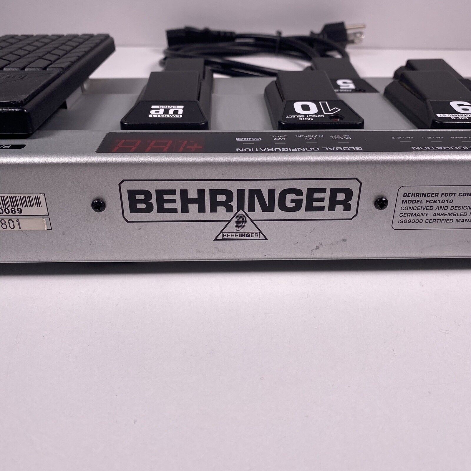 Behringer FCB1010 MIDI Foot Controller - Fresh Stock Dated February 2026