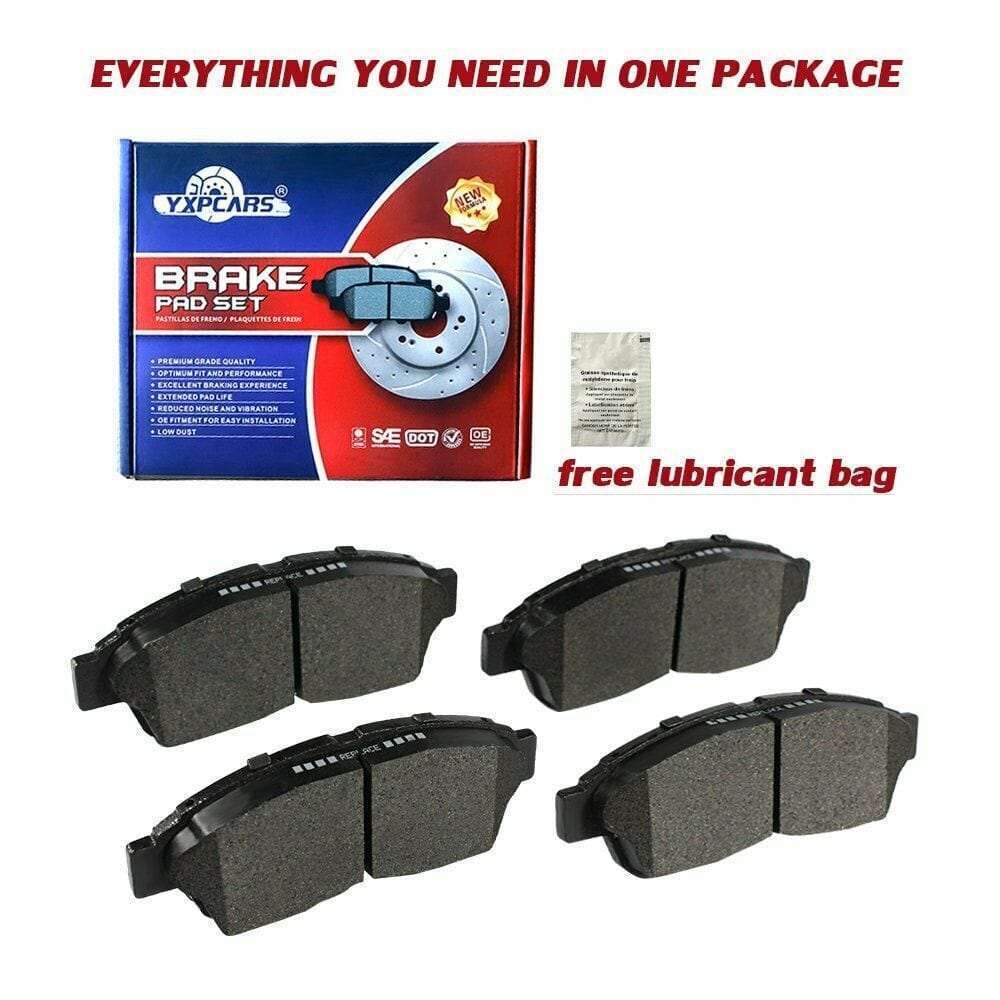 Rear Ceramic Brake Pads D1336 - Fresh Stock Dated February 2026