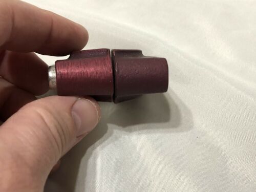 REDLINE DOUBLE SEAT POST CLAMP OLD SCHOOL BMX RED - Fresh Stock Dated December 2025