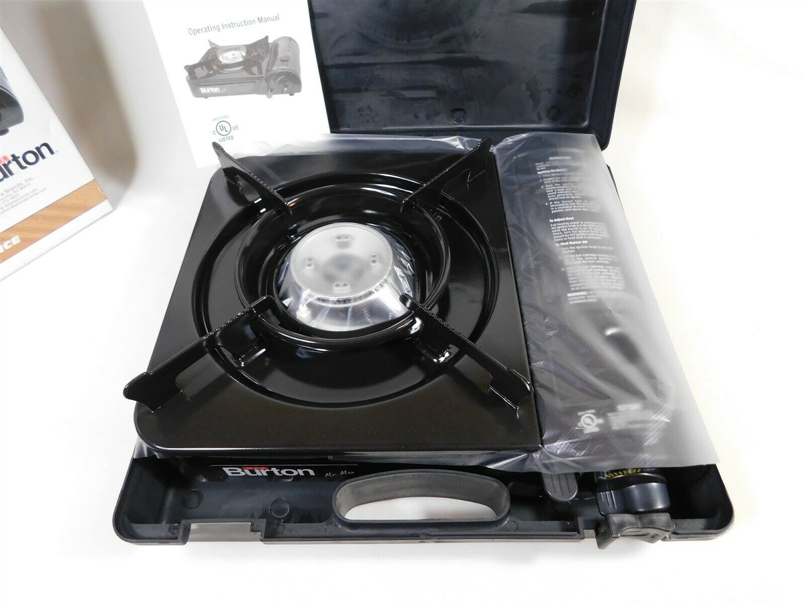 Max Burton Portable Mr. Max Burner Butane Table Top Stove 10,000 BTU NEW in BOX - Fresh Stock Dated December 2025