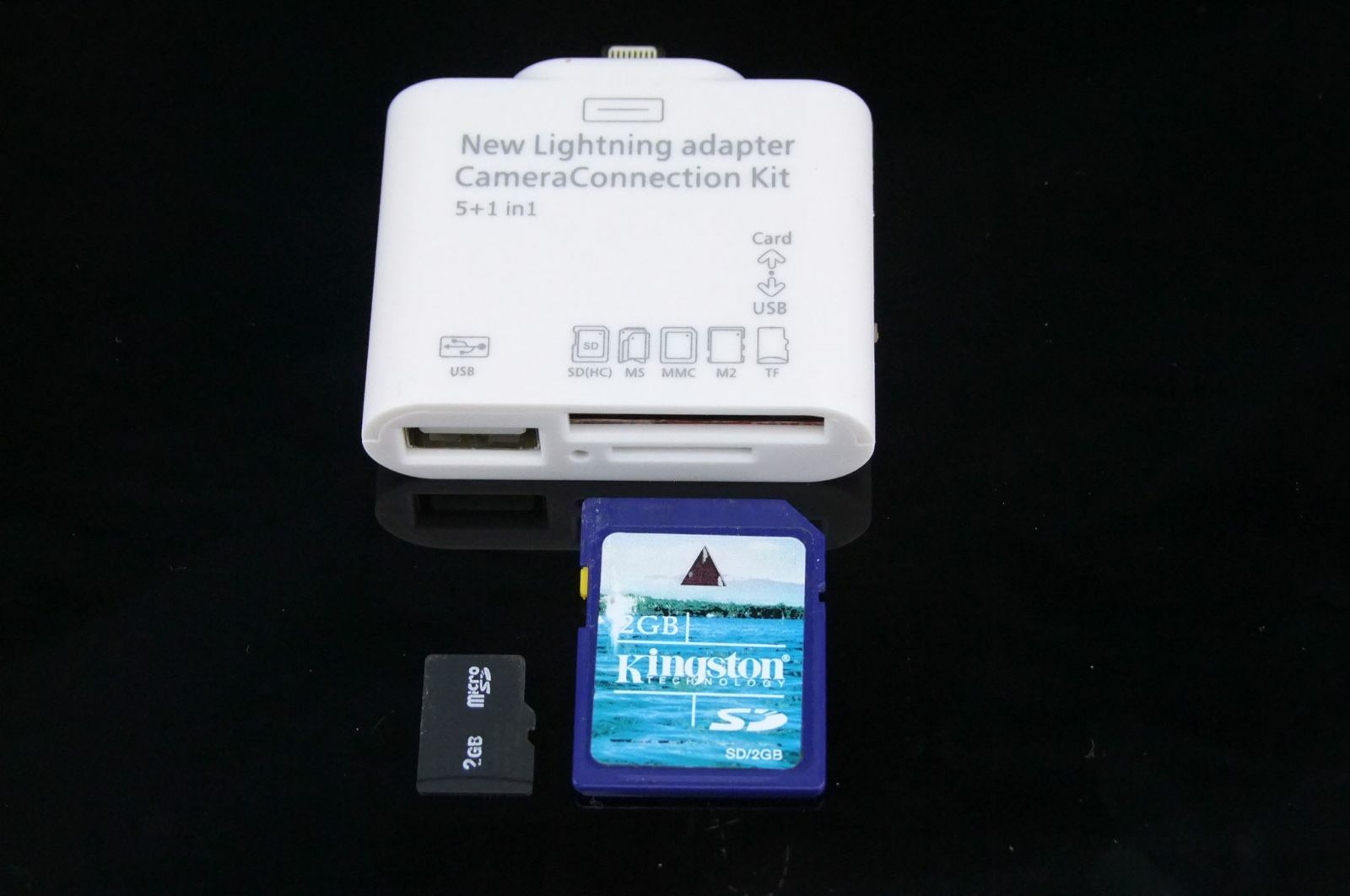 Happybird  new 5in1,8pin adapter camera connection kit for ipad mini,ipad4 - Fresh Stock Dated February 2026