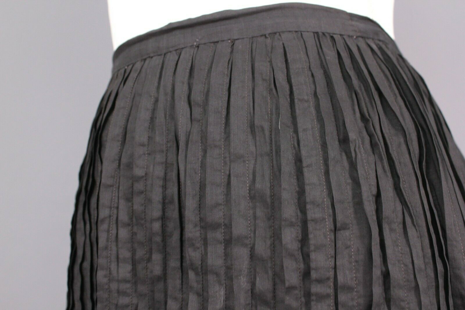 VTG Women's Antique Edwardian Early 1900s Black Striped Skirt Sz S - Fresh Stock Dated February 2026