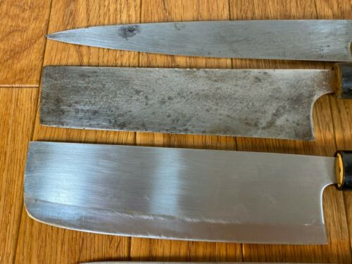 Japanese Chef's Kitchen Knife Set 5 Piece NAKIRI YANAGIBA SANTOKU Japan UK237 - Fresh Stock Dated December 2025