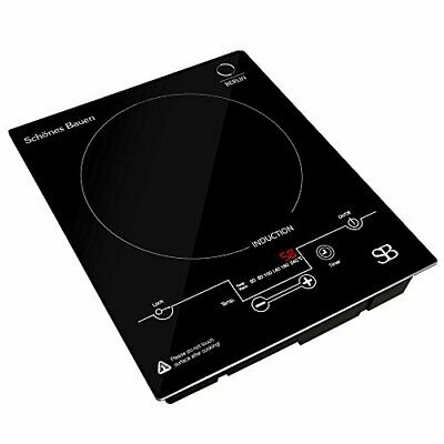 Berlin 1800W Induction Cooktop Built-In or Portable Single Induction Burner - Fresh Stock Dated December 2025