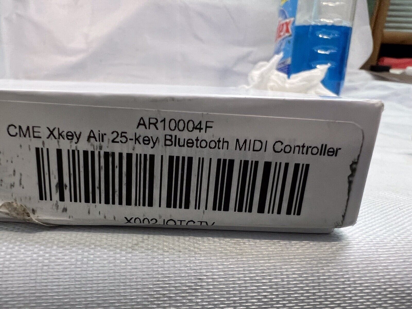 CME Xkey Air 25-Key Mobile Keyboard Bluetooth MIDI Controller Silver OPEN BOX - Fresh Stock Dated February 2026