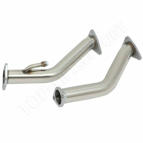 For Nissan for 370z  Exhaust Downpipes Catless with gaskets and bolt - Fresh Stock Dated February 2026