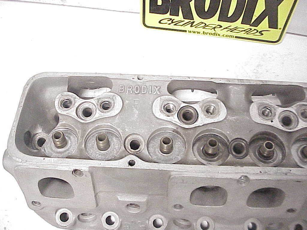 1 Brodix -10 Bare 23° Spreadport Aluminum Head SB Chevy Wissota NHRA Mudbog J11 - Fresh Stock Dated February 2026