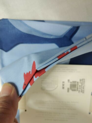 Pottery Barn Kids Organic Shark Bite Sham Standard Blue Beach New (#116) - Fresh Stock Dated December 2025