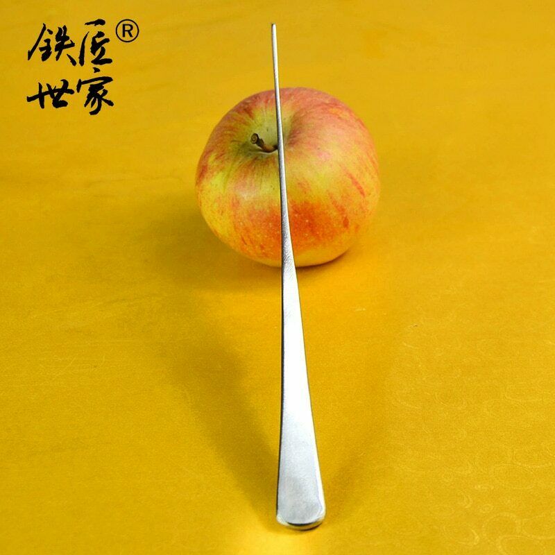 Handmade Traditional Chinese Knife Hand Forging Forged Steel One Piece Blade 6