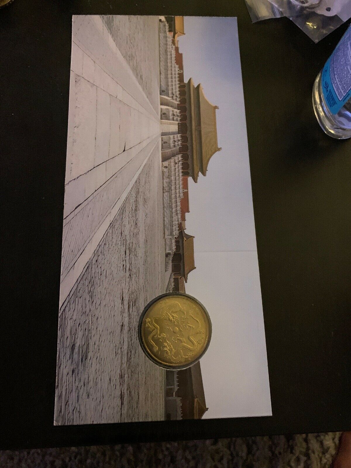 1985 China 60th Anniversary Kuo Gong Museum Palace Medal with Wallet 