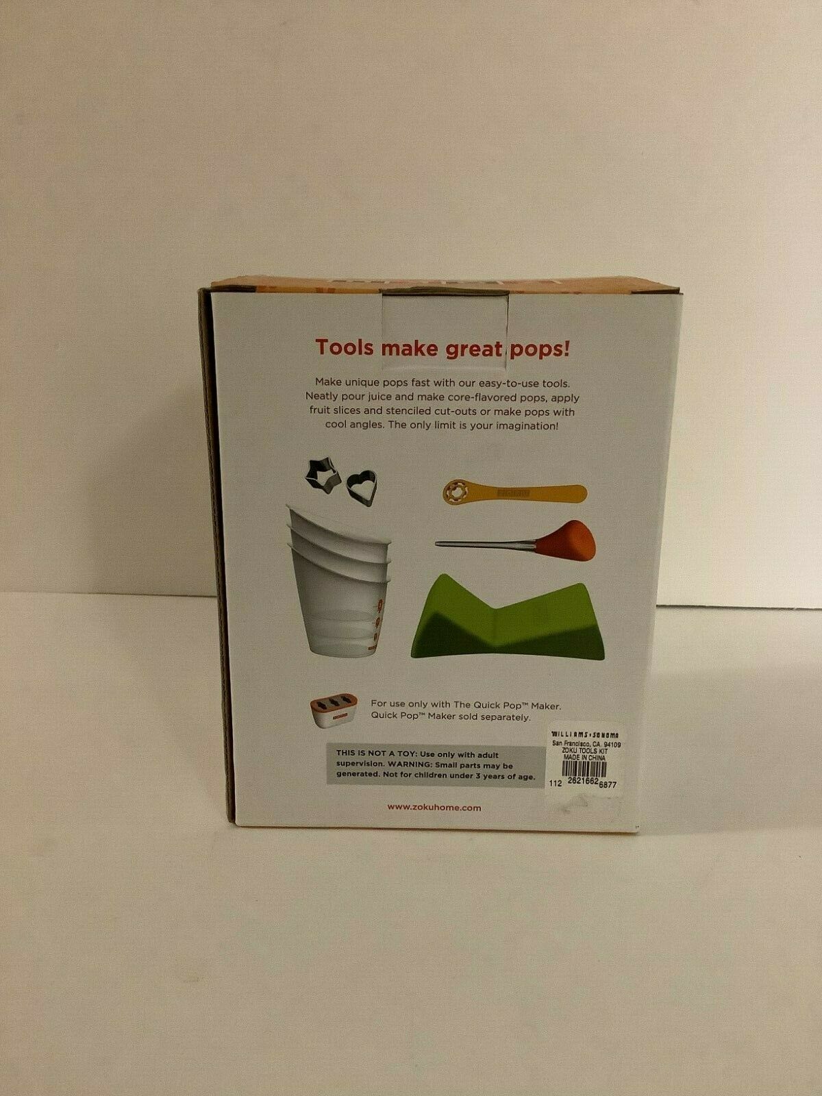 Zoku Quick Pop Maker - Tools ONLY - Fresh Stock Dated December 2025
