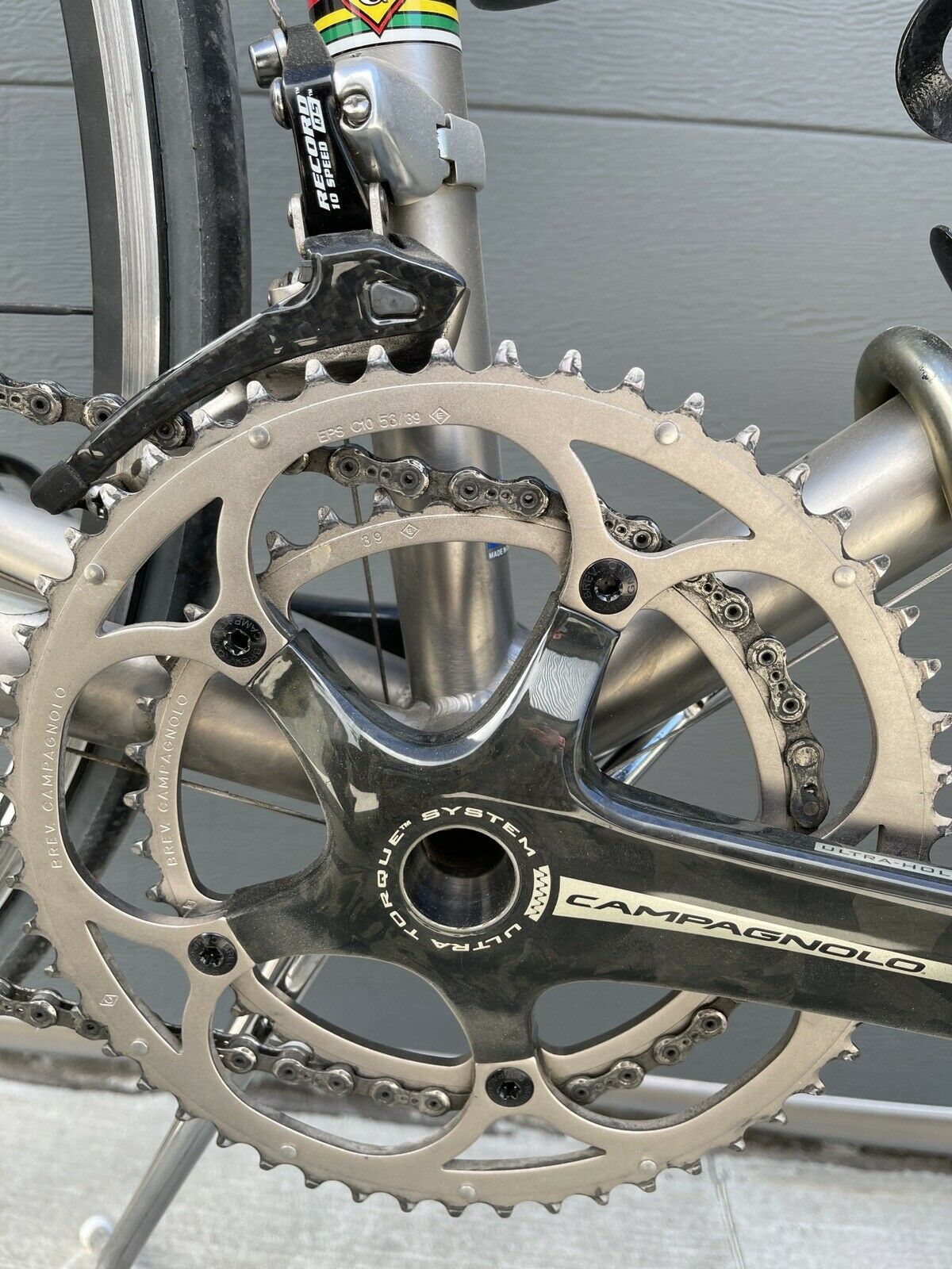 Custom Gangl Classic Titanium Road bike, 57, Campagnola 10 Spd Titanium - Fresh Stock Dated February 2026