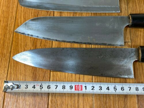 Japanese Chef's Kitchen Knife Set 5 Piece NAKIRI YANAGIBA SANTOKU Japan UK237 - Fresh Stock Dated December 2025