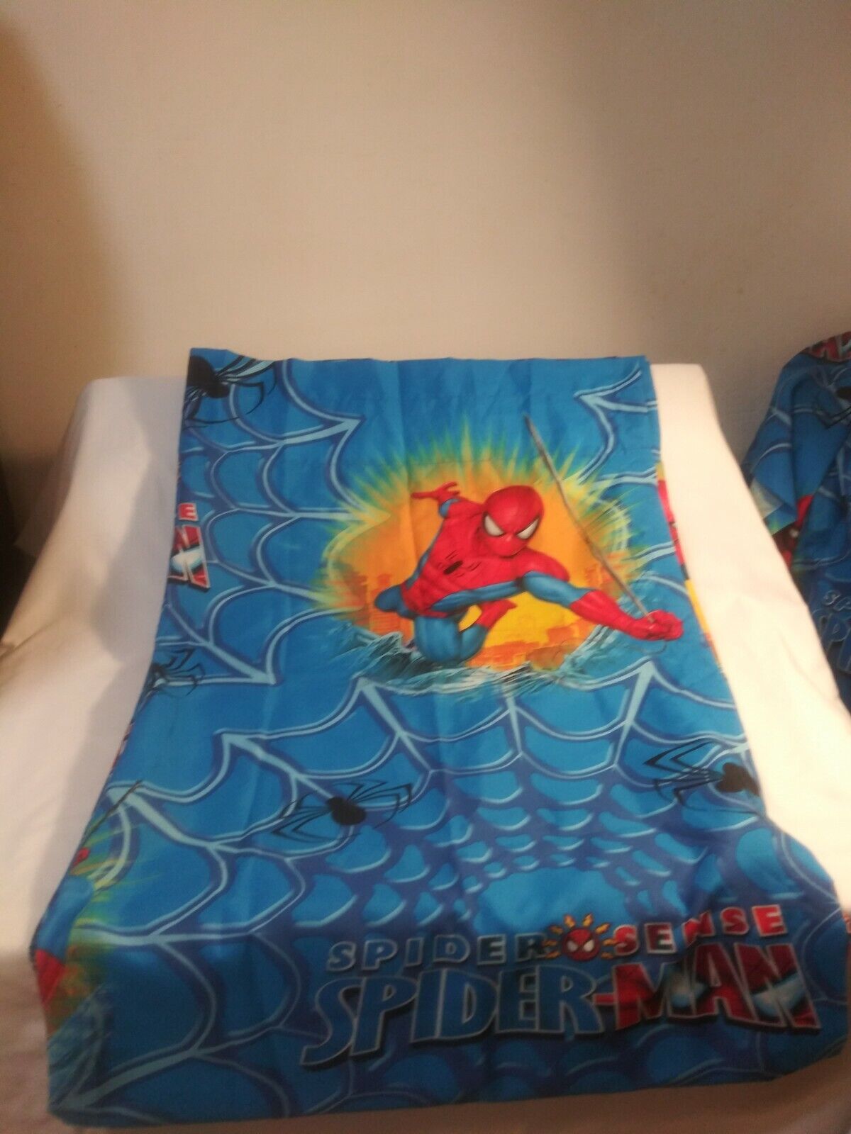 Marvel Spider Sense Spider-Man Curtains Home Decor Boys 42in wide 63in Long - Fresh Stock Dated February 2026