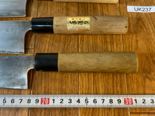 Japanese Chef's Kitchen Knife Set 5 Piece NAKIRI YANAGIBA SANTOKU Japan UK237 - Fresh Stock Dated December 2025