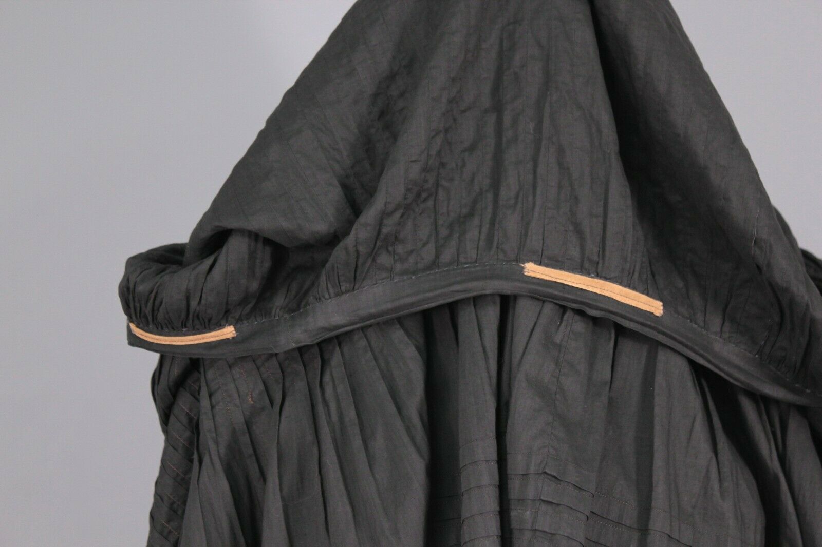 VTG Women's Antique Edwardian Early 1900s Black Striped Skirt Sz S - Fresh Stock Dated February 2026